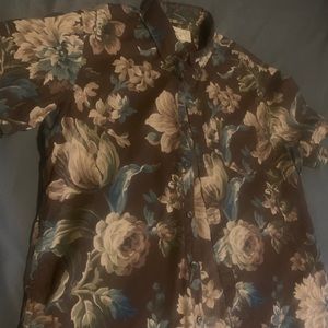 Ralph Lauren Denim&Supply Brown floral button down